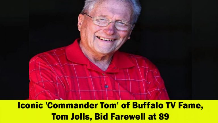 Farewell to a Beloved Buffalo Broadcaster Tom Jolls, the Legendary Commander Tom, Passes Away at 89