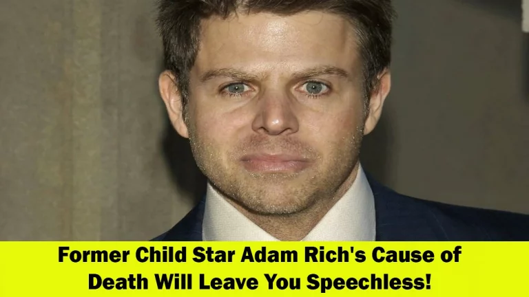 Former Child Star Adam Rich's Cause of Death Revealed Tragic End to a Promising Talent