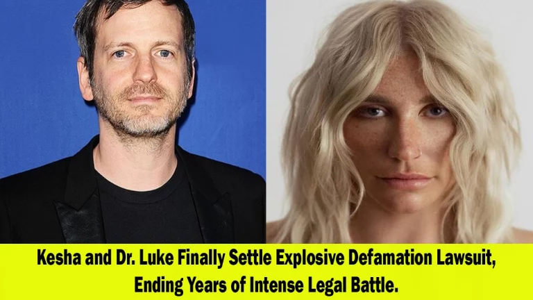 Kesha and Dr. Luke Settle Defamation Lawsuit After Years of Legal Battle