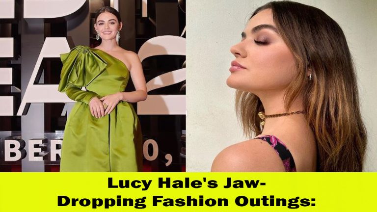 Lucy Hale's Coolest Fashion Outings A Glimpse into Her Style Evolution