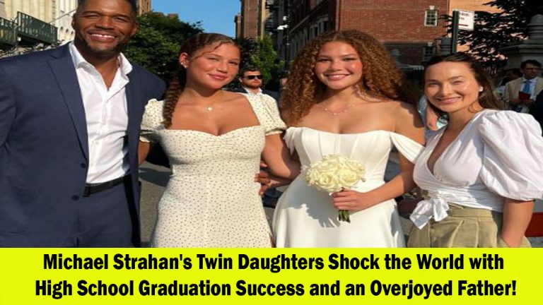 Michael Strahan's Twin Daughters Graduate from High School and Make Their Father Incredibly Proud