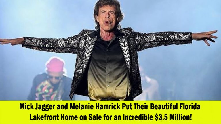 Mick Jagger and Melanie Hamrick List Their Stunning Florida Lakefront Home for $3