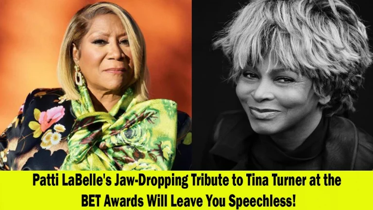 Patti LaBelle Pays Tribute to the Legendary Tina Turner at the BET Awards