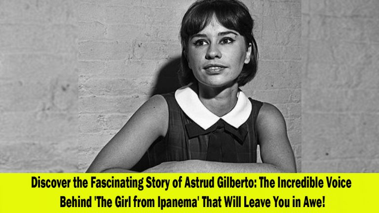 Remembering Astrud Gilberto The Voice Behind The Girl from Ipanema