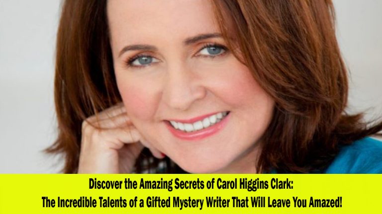 Remembering Carol Higgins Clark: The Gifted Mystery Writer