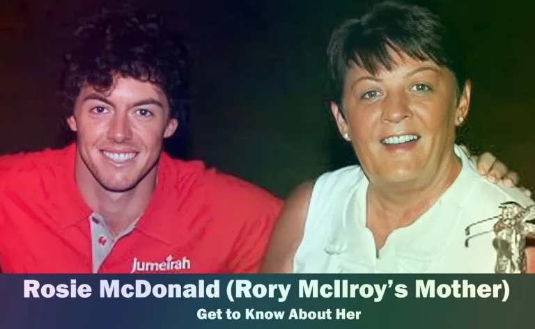 Rosie McDonald - Rory McIlroy's Mother