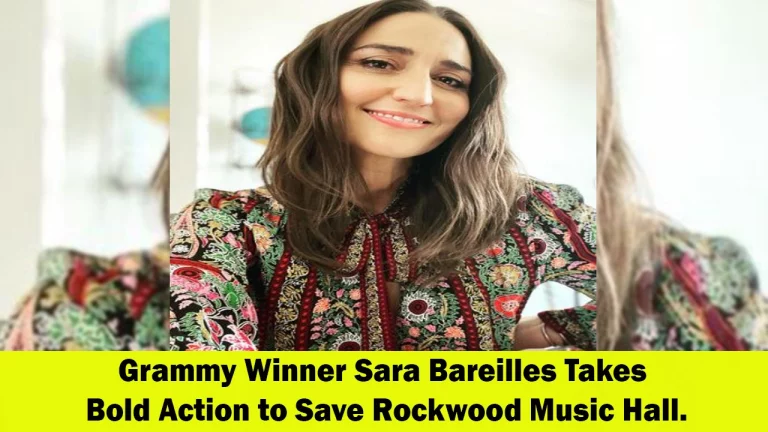 Sara Bareilles Steps Up to Save Rockwood Music Hall