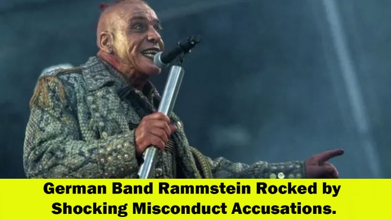 Shocking Allegations German Band Rammstein Faces Accusations of Misconduct