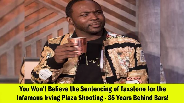 Taxstone Sentenced to 35 Years in Prison for Irving Plaza Shooting