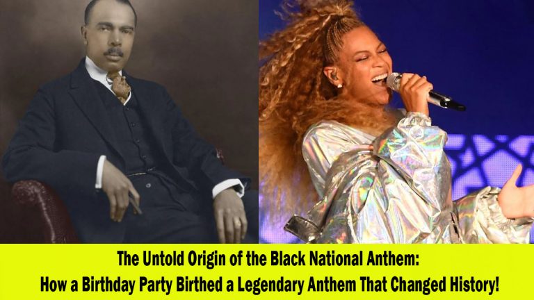 The Inspiring Story Behind Lift Every Voice and Sing The Black National Anthem Born from a Birthday Party