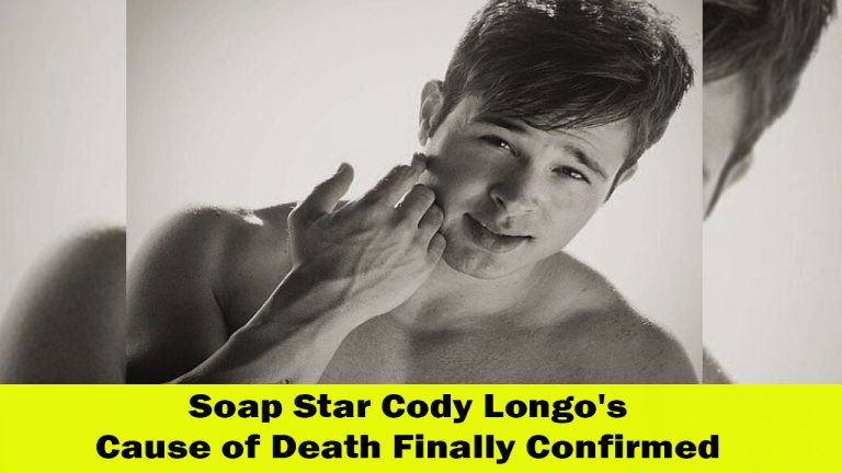 Tragic Loss Soap Star Cody Longo's Cause of Death Confirmed