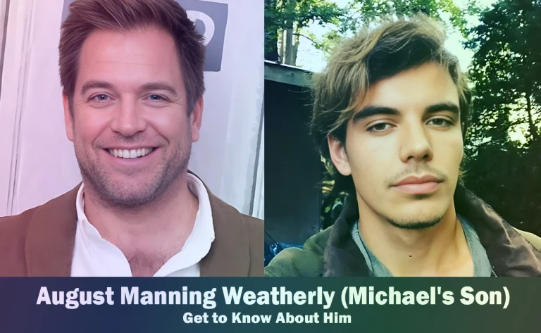 August Manning Weatherly - Michael Weatherly's Son