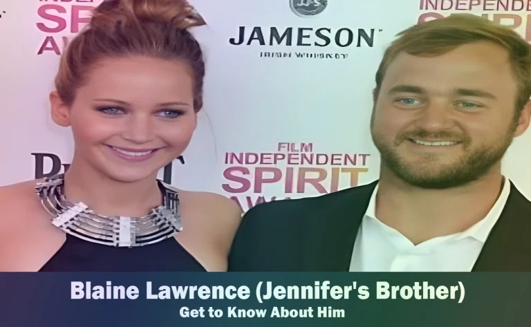Blaine Lawrence - Jennifer Lawrence's Brother