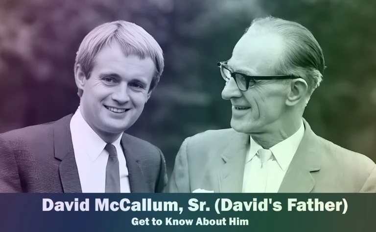 David McCallum, Sr. – David McCallum’s Father | Know About Him