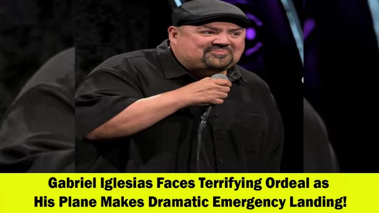 Gabriel Iglesias' Terrifying Experience Comedian's Plane Makes Emergency Landing