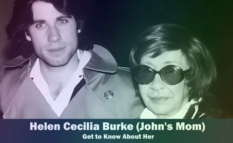 Helen Cecilia Burke - John Travolta's Mom