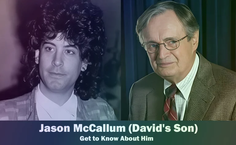 Jason McCallum - David McCallum's Son