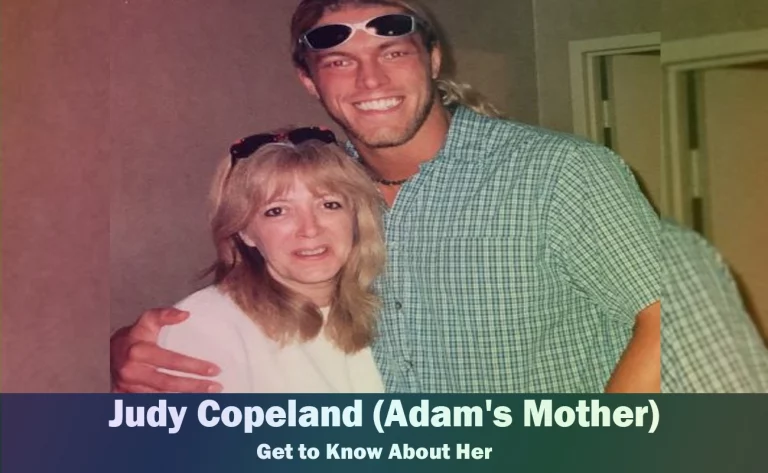 Judy Copeland - Adam Copeland's Mother