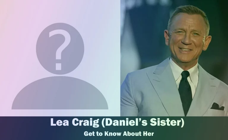Lea Craig - Daniel Craig's Sister