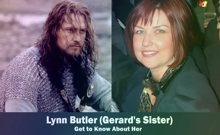 Lynn Butler - Gerard Butler's Sister