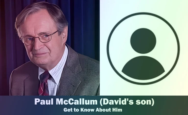 Paul McCallum - David McCallum's son