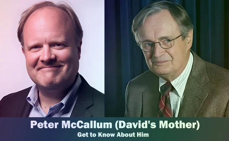 Peter McCallum – David McCallum’s son | Know About Him