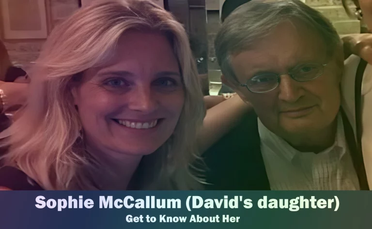 Sophie McCallum - David McCallum's daughter