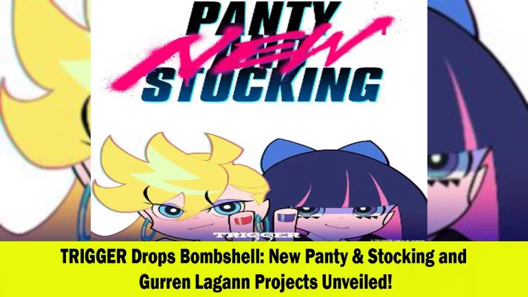 TRIGGER's Exciting Announcement New Projects for Panty & Stocking and Gurren Lagann!