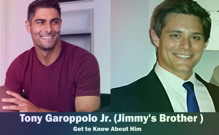 Tony Garoppolo Jr - Jimmy Garoppolo's Brother