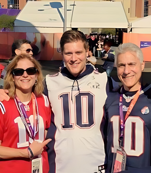 Tony with his parents | Celebrities InfoSeeMedia