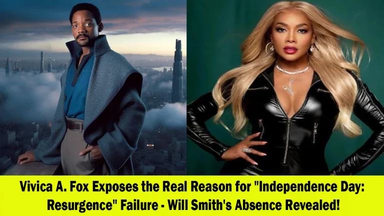 Vivica A. Fox Reveals the Missing Link: Will Smith’s Absence in “Independence Day: Resurgence”
