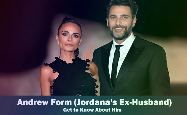 Andrew Form – Jordana Brewster’s Ex-Husband | Know About Him