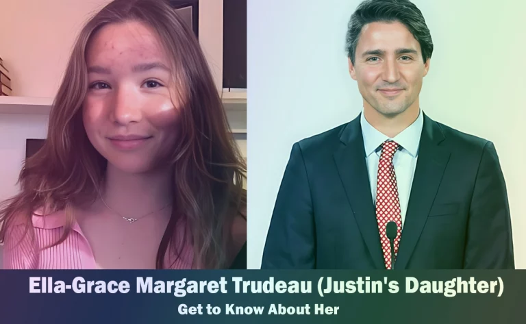 Ella-Grace Margaret Trudeau – Justin Trudeau’s Daughter | Know About Her