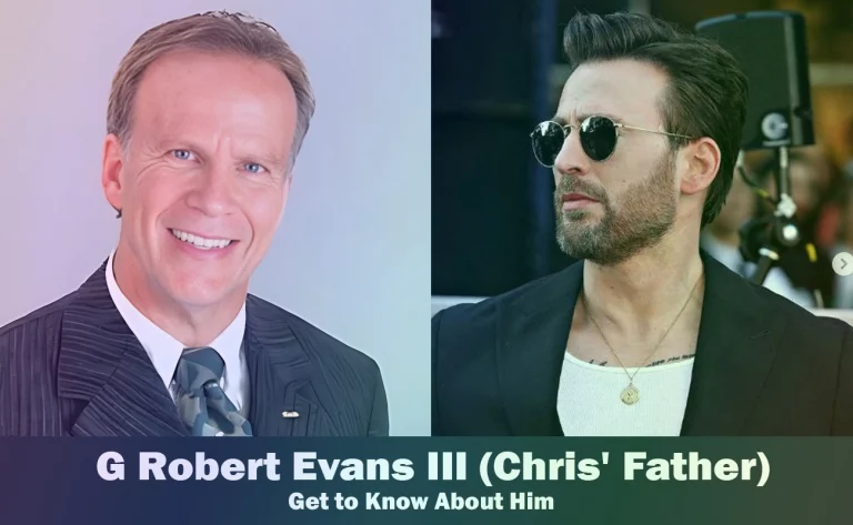 G. Robert Evans III – Chris Evans’ Father | Know About Him