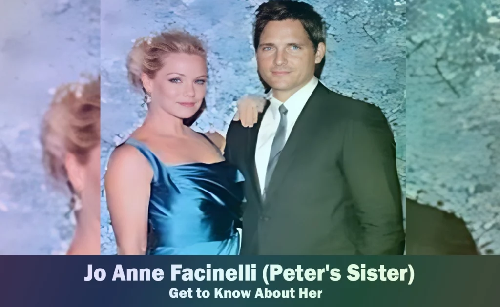 Jo Anne Facinelli - Peter Facinelli's Sister