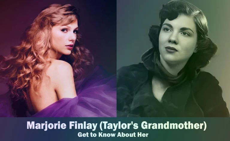 Marjorie Finlay - Taylor Swift's Grandmother