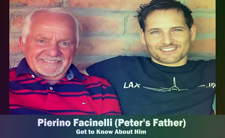 Pierino Facinelli – Peter Facinelli’s Father | Know About Him