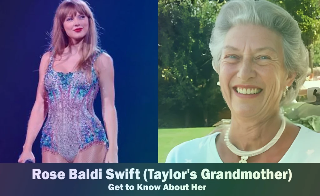 Rose Baldi Swift - Taylor Swift's Grandmother