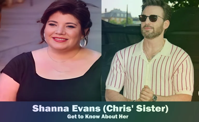 Shanna Evans – Chris Evans’ Sister | Know About Her