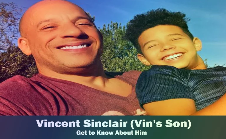 Vincent Sinclair – Vin Diesel’s Son | Know About Him