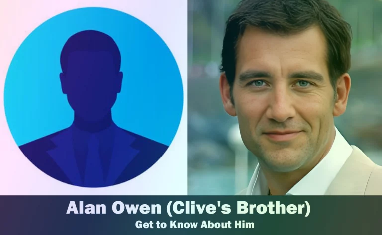 Alan Owen - Clive Owen's Brother