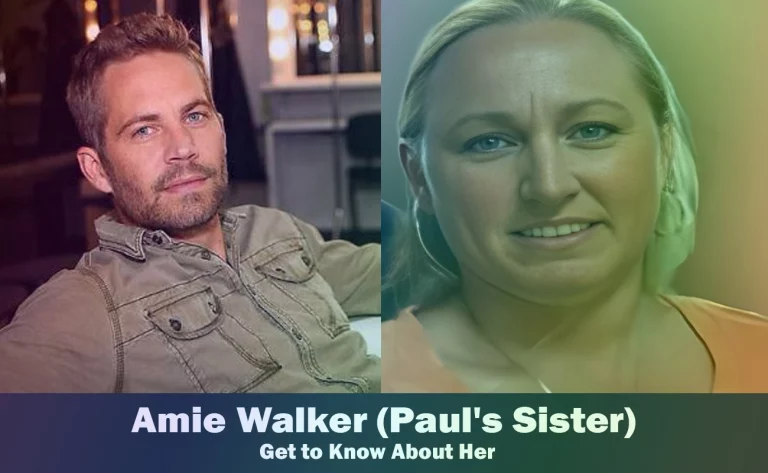 Amie Walker – Paul Walker’s Sister | Know About Her