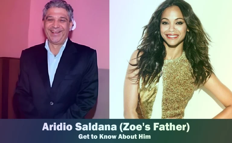 Aridio Saldana – Zoe Saldana’s Father | Know About Him