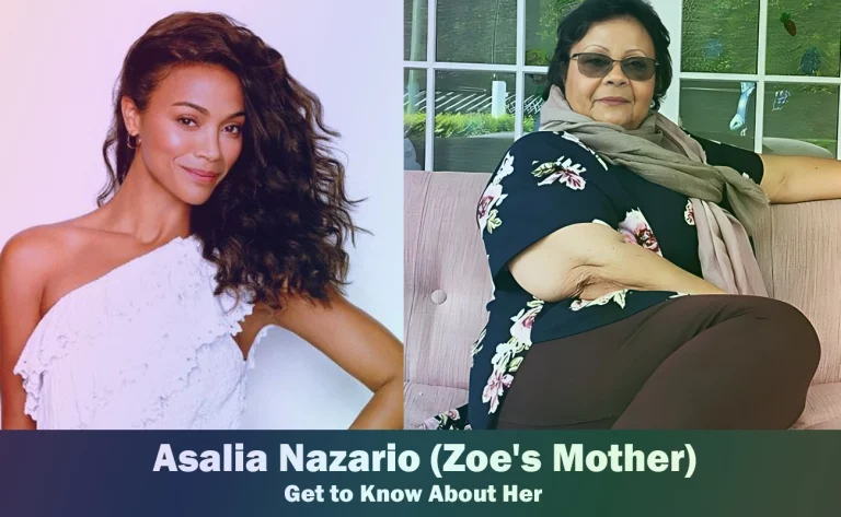 Asalia Nazario – Zoe Saldana’s Mother | Know About Her