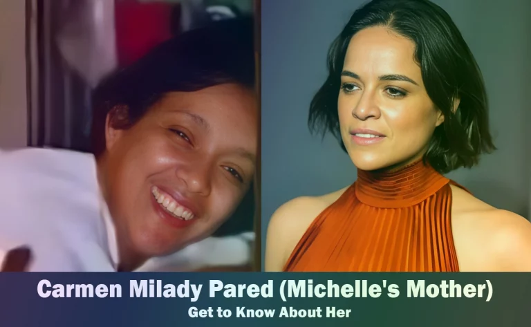 Carmen Milady Pared - Michelle Rodriguez's Mother