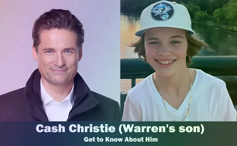 Cash Christie - Warren Christie's son