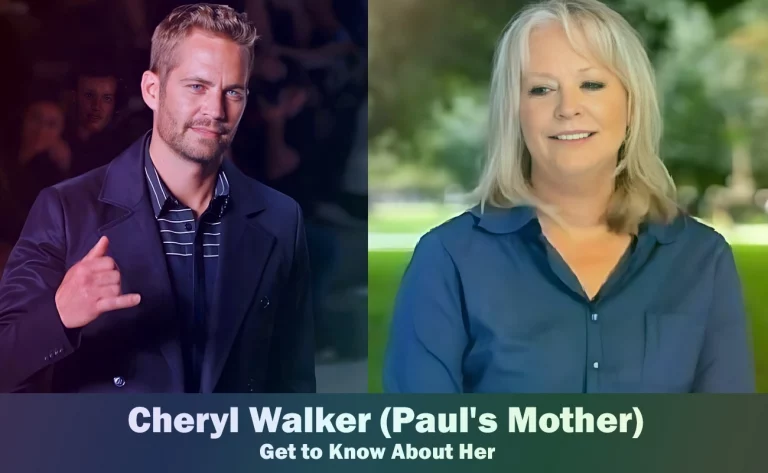 Cheryl Walker - Paul Walker's Mother
