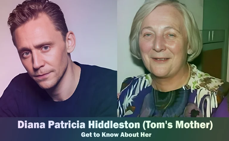 Diana Patricia Hiddleston - Tom Hiddleston's Mother