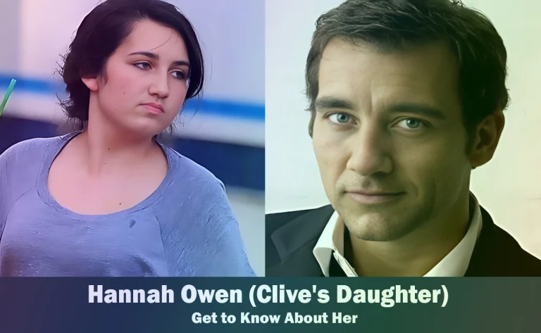 Hannah Owen - Clive Owen's Daughter