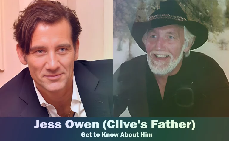 Jess Owen – Clive Owen’s Father | Know About Him
